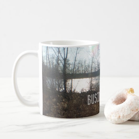 Cloudy Sunset Kaffeetasse (Mit Donut)