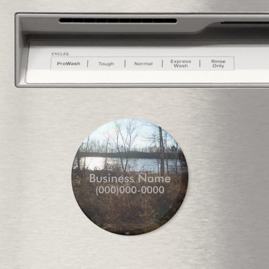 Cloudy Sunset Magnet (In Situ (Geschirrspüler))