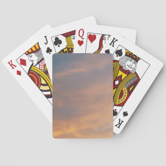 Cloudy Sunset Spielkarten (Rückseite)