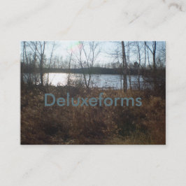 Cloudy Sunset Visitenkarte