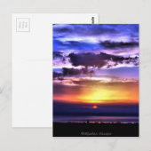 Clours Sunrise Postkarte (Vorne/Hinten)