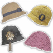 Clousch Hats Aufkleber (Vorderseite)