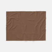 Clove Colored Fleecedecke (Vorderseite (Horizontal))