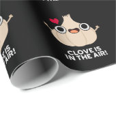 Clove ist in der Luft Funny Knolic Pun Dark BG Geschenkpapier (Rolleneckpunkt)