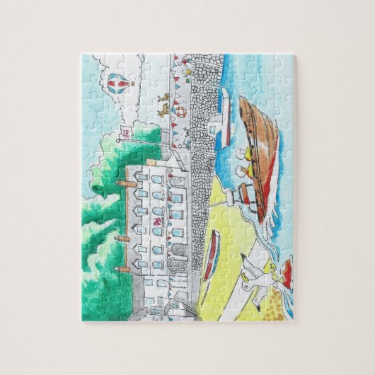 Clovelle, Devon, England Jigsaw Puzzle (Vertikal)