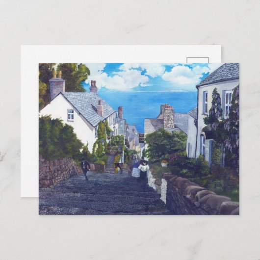 Clovelle Print Postkarte (Vorne/Hinten)