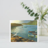 Clovelly - Ausblick Postkarte (Stehend Vorderseite)