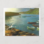 Clovelly - Ausblick Postkarte (Vorderseite)
