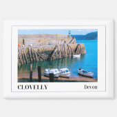 Clovelly, Devon, England Magnet (Vorderseite)