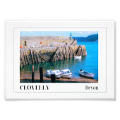 Clovelly Devon Fotodruck (Vorne)