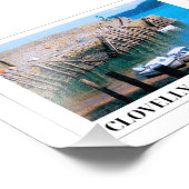 Clovelly Devon Fotodruck (Ecke)