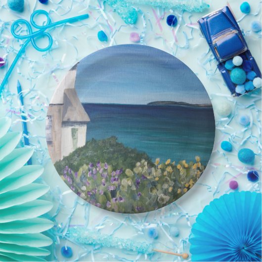 Clovelly Devon Pappteller (Party)