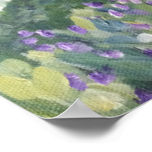 Clovelly Devon Poster (Ecke)