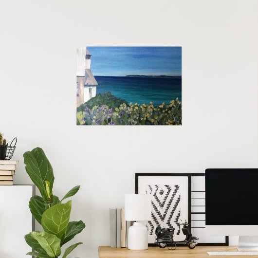 Clovelly Devon Poster (Heimbüro)