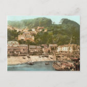 Clovelly Harbour, Torridge, Devon, c.1895 Postkarte (Vorderseite)