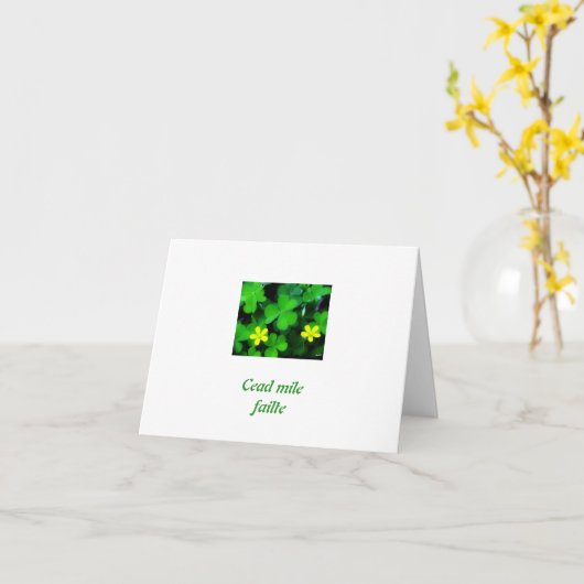 clover2, Cead Meilenfehler Karte (Gelbe Blume)