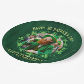 Clover & Beer Company Pappteller (Schrägansicht)