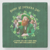 Clover & Beer Company Steinuntersetzer (Vorderseite)