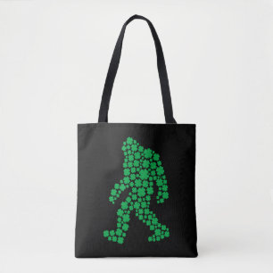 Clover Bigfoot St Patrick's Day Boys Kleeblatt Tasche