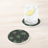 Clover Black Untersetzer (Seite)