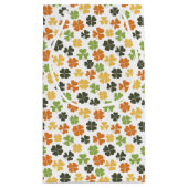 CLOVER-BLÄTTER ST-PATRICKS-PATTERN KLEINE GESCHENKTÜTE (Rückseite)