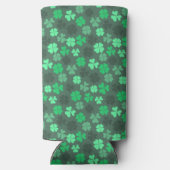 CLOVER-BLÄTTER ST-PATRICKS-PATTERN SELTERS DOSENKÜHLER (Rückseite)