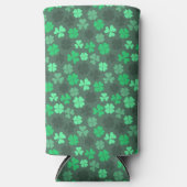 CLOVER-BLÄTTER ST-PATRICKS-PATTERN SELTERS DOSENKÜHLER (Vorderseite)