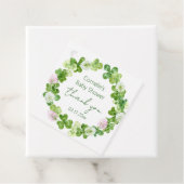 Clover Bloom Greenery Vielen Dank Geschenkanhänger (Beispiel)
