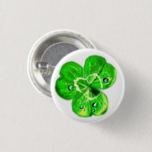 Clover Button mit Dew Drops (Vorne & Hinten)