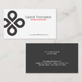 CLOVER DESIGN VISITENKARTE (Vorne/Hinten)