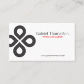 CLOVER DESIGN VISITENKARTE (Vorderseite)