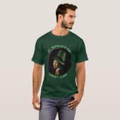 Clover Earring St. Patrick's Day T-Shirt (Vorne ganz)