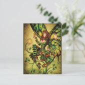 CLOVER FAIRY POSTKARTE (Stehend Vorderseite)