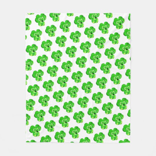 Clover Fleece Blanket (Vorderseite)