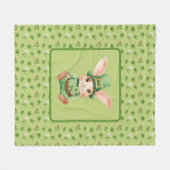 Clover Fleece Blanket (Vorderseite (Horizontal))