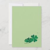 Clover Frame Photo Einladung (Rückseite)