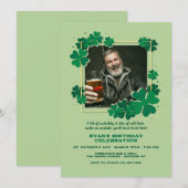 Clover Frame Photo Einladung (Vorne/Hinten)