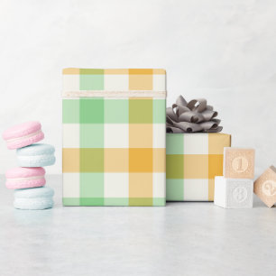 Clover Gingham - Geschenkpapier