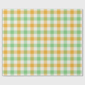 Clover Gingham - Geschenkpapier (Flach)