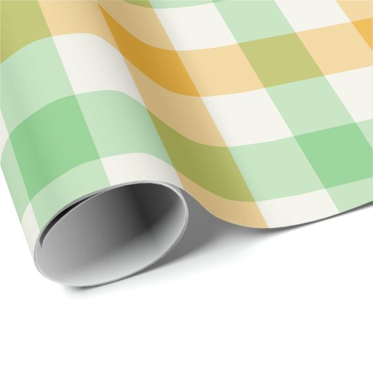 Clover Gingham - Wrapping Paper Geschenkpapier (Rolleneckpunkt)
