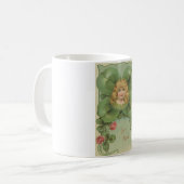 Clover Girl-Liebe Kaffeetasse (Vorderseite Links)