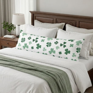 Clover green Blätter St. Patrick's Day Seitenschläferkissen