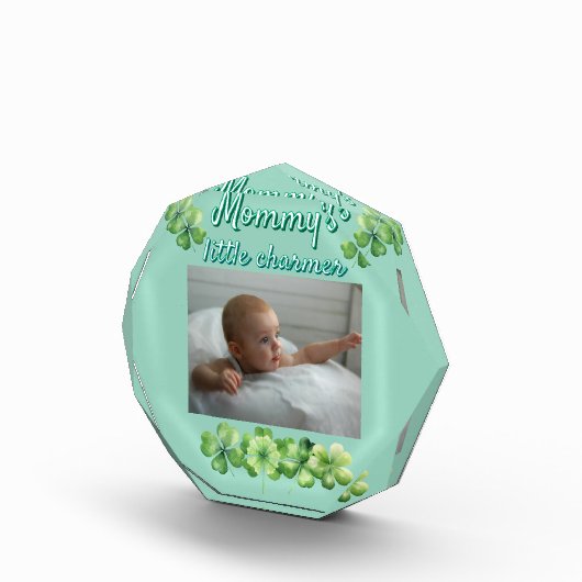 Clover Green Mommy's Little Charmer Fotoblock (Rechts)