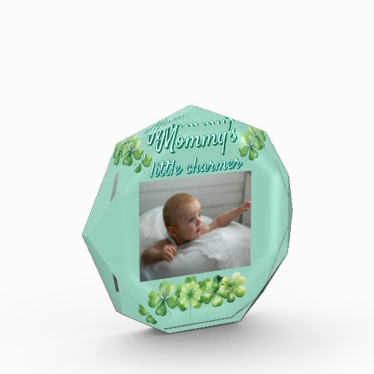 Clover Green Mommy's Little Charmer Fotoblock (Links)