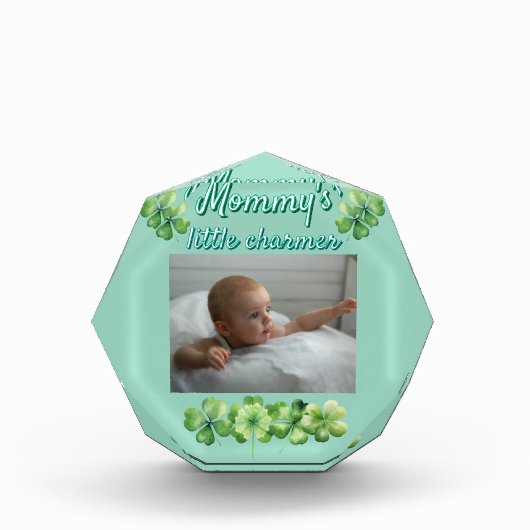 Clover Green Mommy's Little Charmer Fotoblock (Vorderseite)