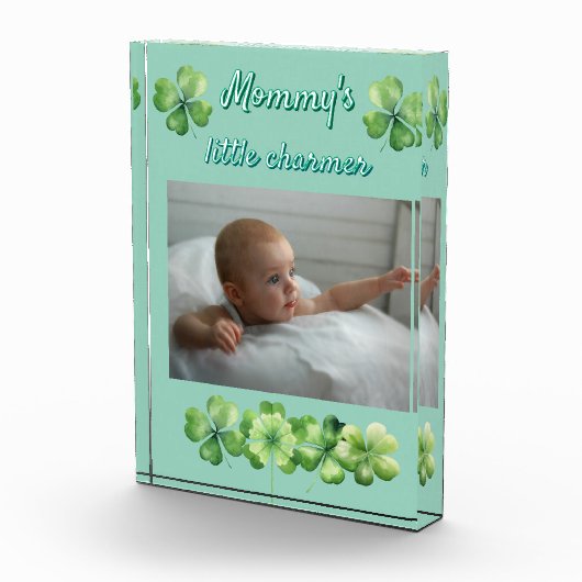 Clover Green Mommy's Little Charmer Fotoblock (Rechts)