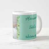 Clover Green Mommy's Little Charmer Geschenkboxen Jumbo-Tasse (Vorderseite Rechts)