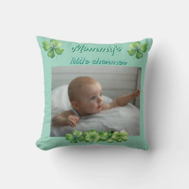 Clover Green Mommy's Little Charmer Kissen