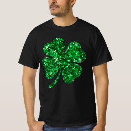 Clover Happy St Patrick's Day Lucky Kleeblatt Iris T-Shirt