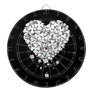 Clover Heart Dartscheibe